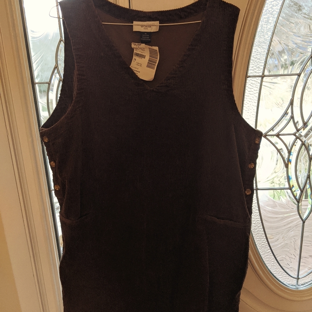NWT Casual Corner Corduroy dress size 1X